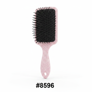Glitter Paddle Hair Brush Assorted Colours #8596
