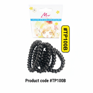 Magic Quality Spiral Coil Hair Ties / #TP100B #TP100A