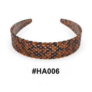 Wide Woven Beaded Hair Band #HA006