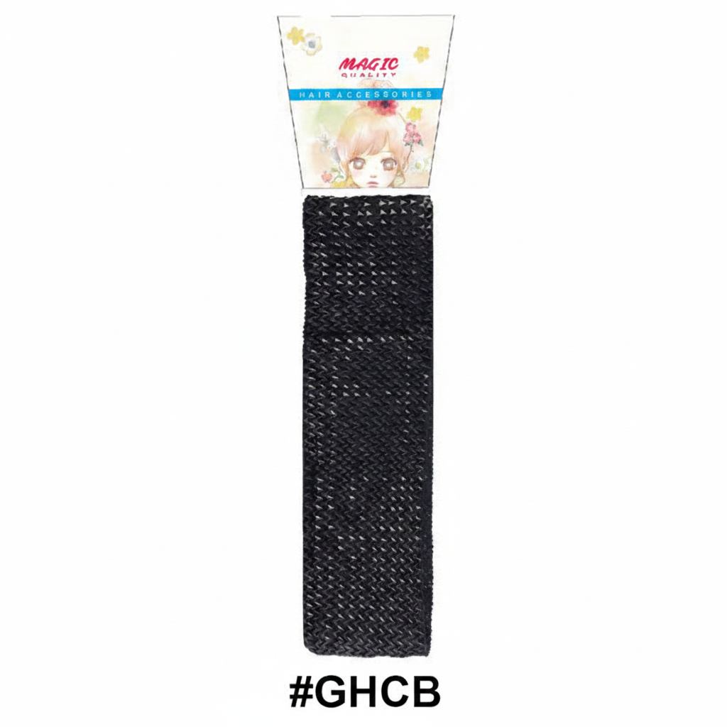 Wide Mesh Headband Black #GHCB