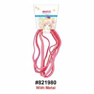 Elastic Hair Ties With Metal #821972