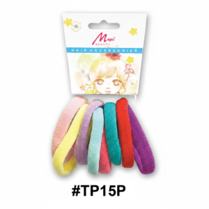 Magic Quality Soft Foam Hair Ties / #TP15PINK #TP15BAS #TP15P