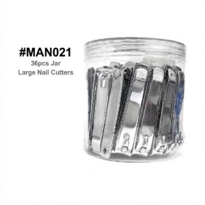 Large Nail Cutters Jar - Professional #MAN021