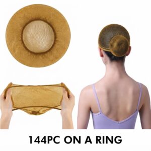Hair Net Extra Fine Nude 144pc On Ring #109CNUD