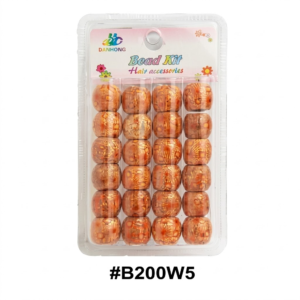Bead Dr' brand, model #B200W5, 24 motiyon ke sath, safed background