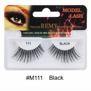 Remy Model Lash Natural False Lashes #M111 (Black)