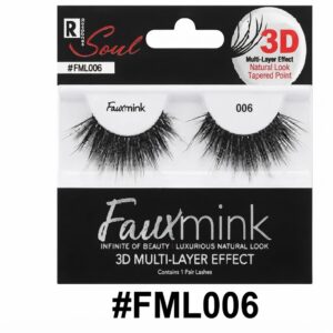 Response Soul Faux Mink Lashes - #FML006 Luxurious 3D Multi-Layer Effect