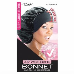 Bonnet 3.5 Inch Wide Xl Black #2194WBLA