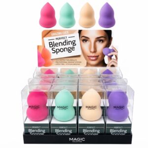 Magic Collection Perfect Blending Sponge Assorted Colours 1Pcs #EBR004AST