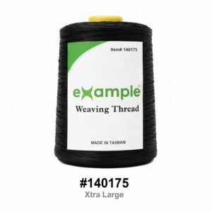 Example Black Weaving Thread Xtra Large #140175