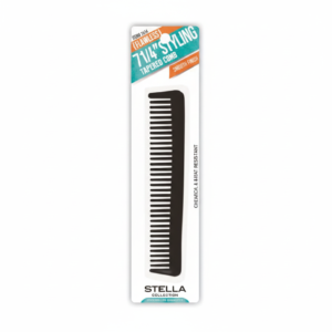 Stella Flawless Styling 7 1/4โณ Tapered Comb Smooth #2434
