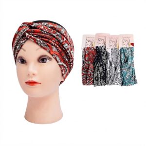Paisley Knot Turban Headwrap Stylish Hair Accessory 1Pcs #NT102