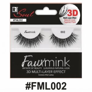 Response Soul Faux Mink Lashes - #FML002 3D Multi-Layer Effect for a Luxurious Natural Look