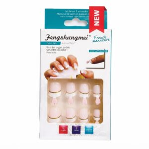 French Manicure Artificial Nail Tips - Classic White #NAILART7