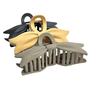 Large Brown Mix Jaw Clips for stylish hair management