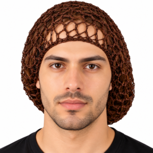 Fishnet Wig Cap Breathable Mesh Hair Wrap in Brown#FSHBRO