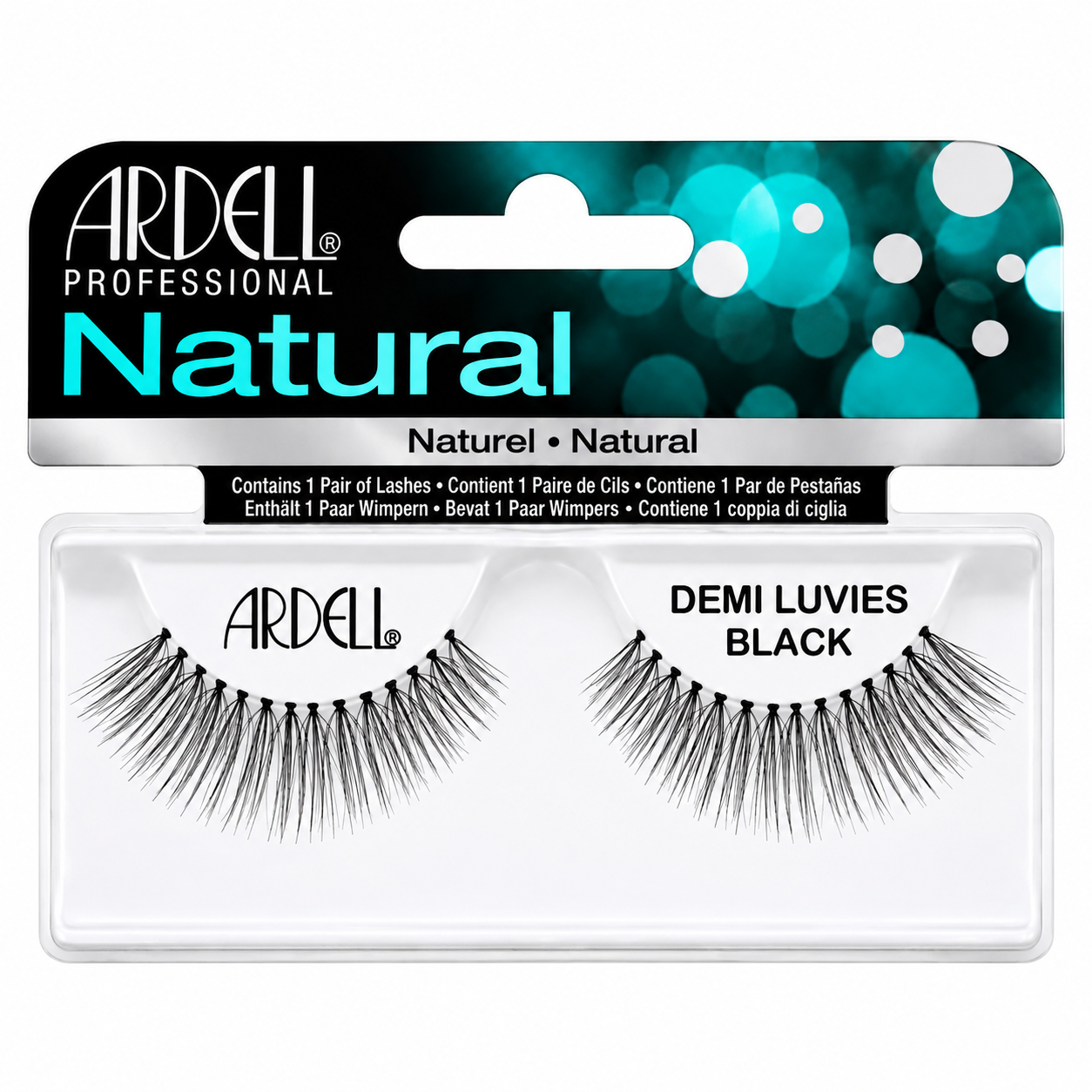 Ardell Natural False Lashes Demi Luvies Black #AR65016
