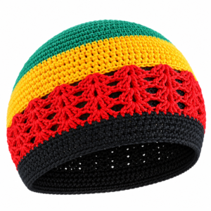 Thick Jamaican Crochet Caps Multiple Colours #SNDAST