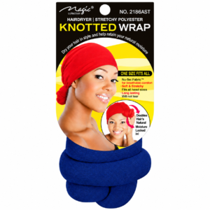 Knotted Wrap Handmade Stretchy Polyester Wrap #2186AST