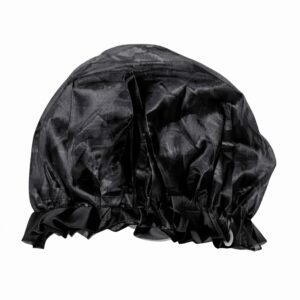 Premium Black Shower Cap Durable #CAPP