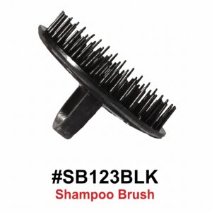 Scalp Shampoo Brush Black #SB123BLK