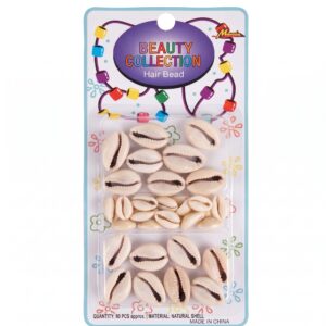 Beauty Collection Small Hair Shell Beads Pack #12532