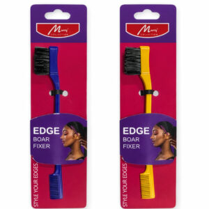 MAGIC 2 IN1 EDGES BRUSH in assorted colours for styling edges