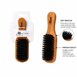 Wooden Bristle Brush Murry Collection #CB002S