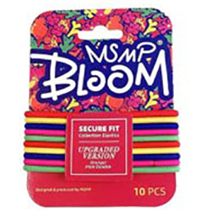 MSMP Bloom Secure Fit Hair Elastics Assorted Colours #TP82PIN