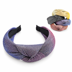 Fancy glitter headband in assorted mixed colours for women's hair styling