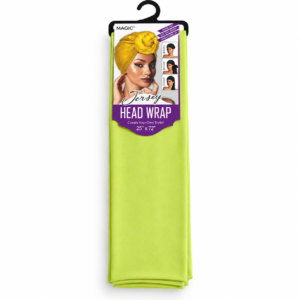 Magic Stretch Jersey Head Wrap in Lite Green, 25 x 72 inch fabric head scarf