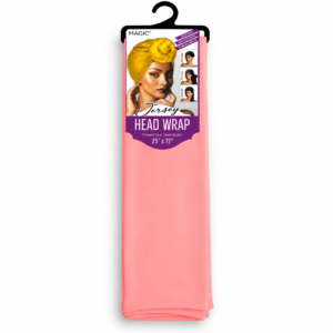 Magic Jersey Stretch Head Wrap Baby Pink #SCA46ROG