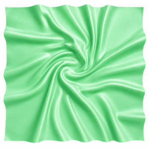 Silky plain light green head scarf 90 x 90cm