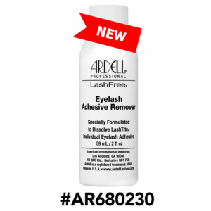 Ardell LashFree Eyelash Adhesive Remover (#AR680230) bottle packaging on a pure white background
