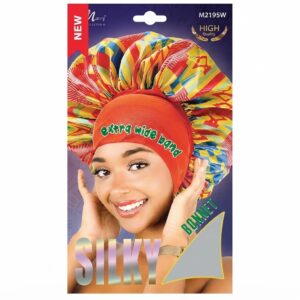 Silky Bonnet with Extra Wide Band High Quality #M2195W