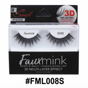 Response Soul Faux Mink Lashes - #FML008S Luxurious 3D Multi-Layer Effect