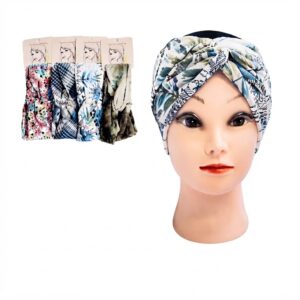 Printed Twist Turban Stylish and Comfortable Hair Ast Colours 1Pcs #NT101