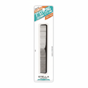 Stella 7โณ Styling Sectioning Teeth Comb Smooth Finish #2452