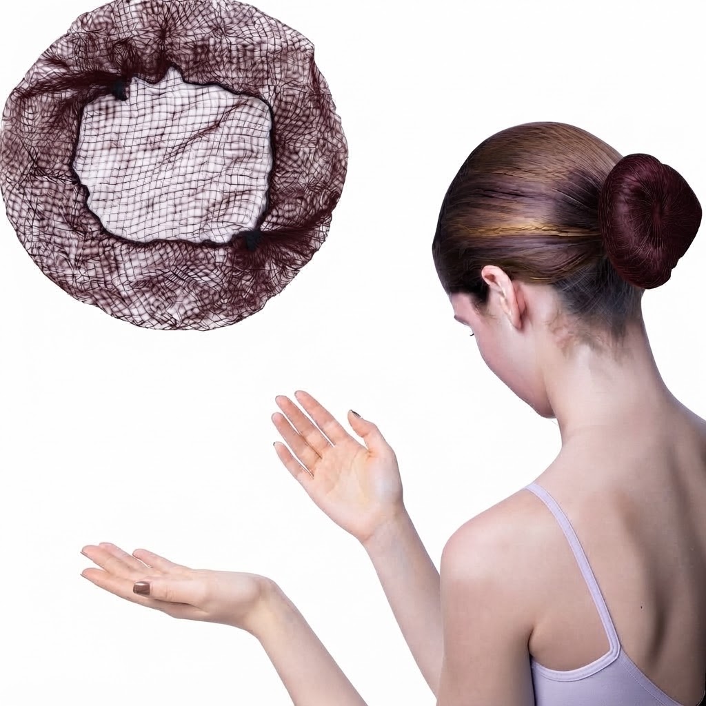 Hair Net Extra Fine Auburn 144pc On Ring #109CAUB - Image 2