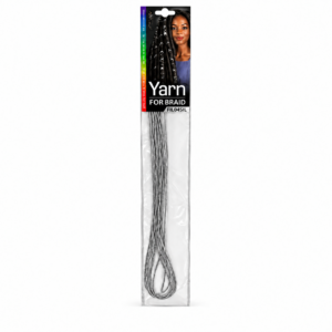 Silver Hair Decoration Yarn for Braids #FIL04S