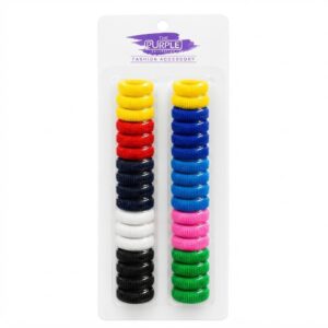 Candie Assorted Colour Pony Rings Pack #15014