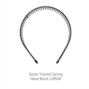 Spiral Twisted Spring Head Band Large #PP23