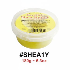 EasyMelt Yellow Shea Butter 180g / 6.3oz #SHEA1Y