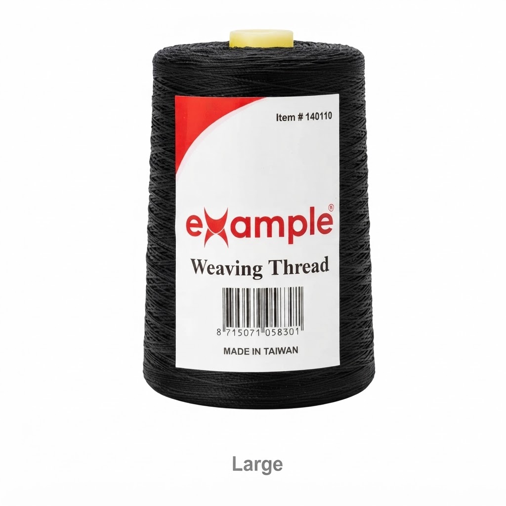 Example Black Weaving Thread Large #140110