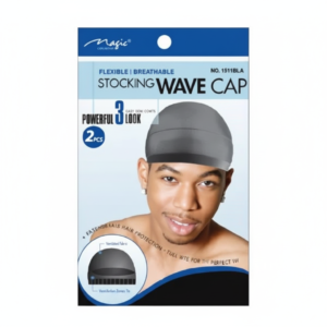 Magic Collection Stocking Black Wave Cap #1515BLA