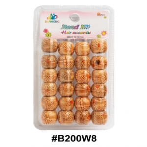 Bead Dr' brand, model #B200W8, 24 motiyon ke sath, safed background