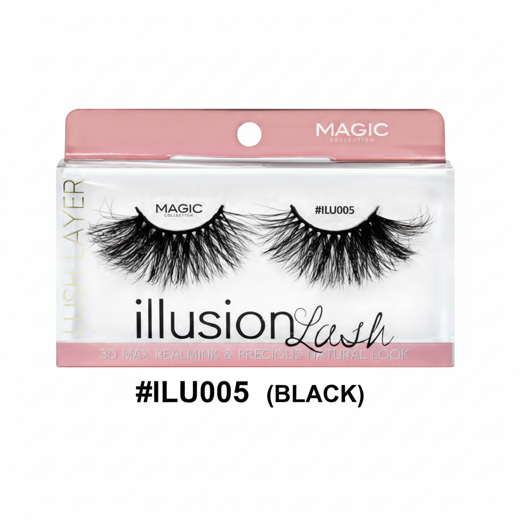 Magic Collection Illusion Lash #ILU005 25mm 3D Real Mink Eyelash