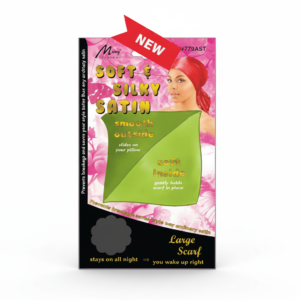 Soft & Silky Satin Large Scarf for Overnight Hair #M779A