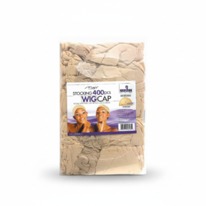 Wig Cap Beige Stocking - 400 Pieces #1402BLO