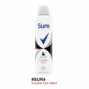 Sure Invisible Pure Anti-Perspirant Deodorant Body Spray #SUR4